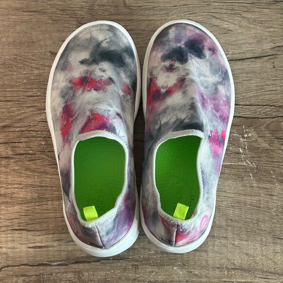 Oofos Oomg EeZee Low Women’s Recovery Shoes Size 5 Multicolor - Picture 7 of 8
